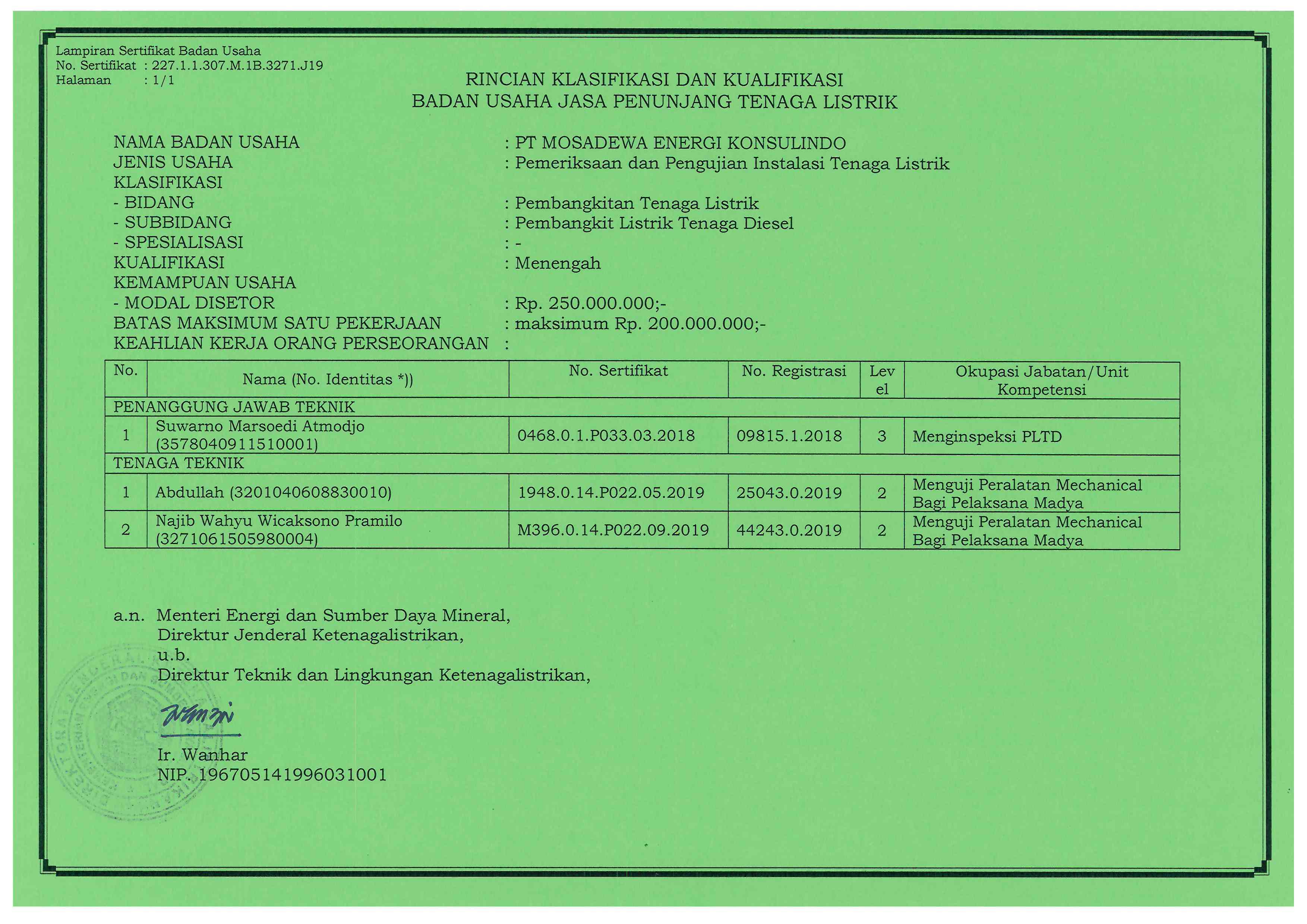 SBU Pembangkit Listrik Tenaga Diesel ( Belakang )