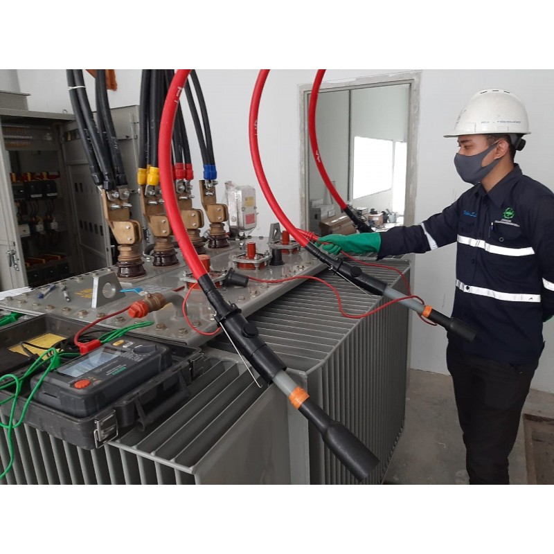 PROSES UJI TAHANAN ISOLASI TRAFO PADA INSTALASI PEMANFAATAN