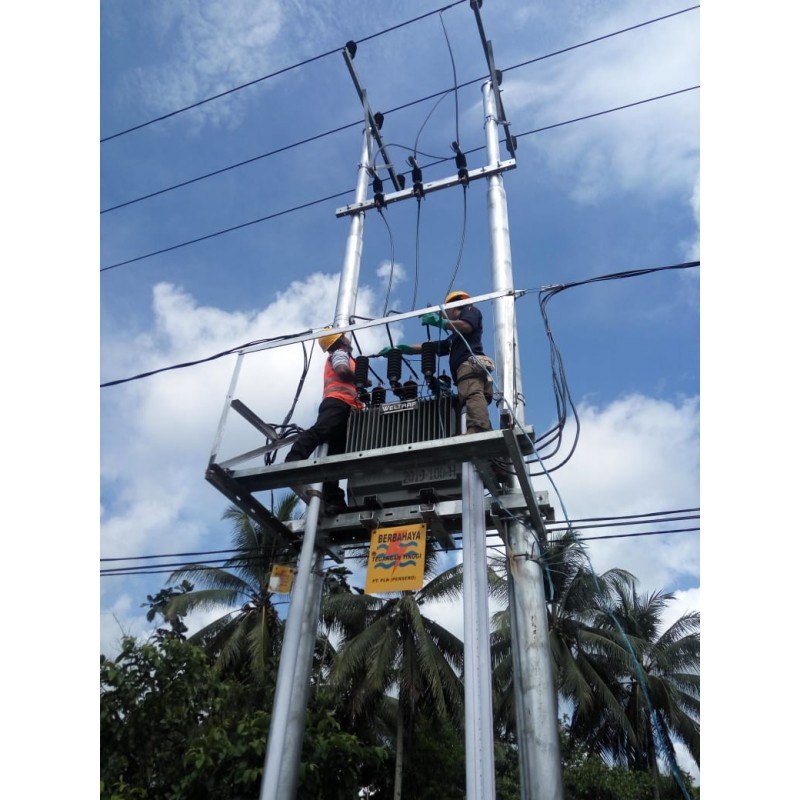 PROSES UJI LAIK OPERASI JARINGAN TEGANGAN MENENGAH PAPUA Distrik Verkame